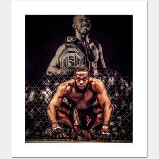 Jon 'Bones' Jones The GOAT Posters and Art